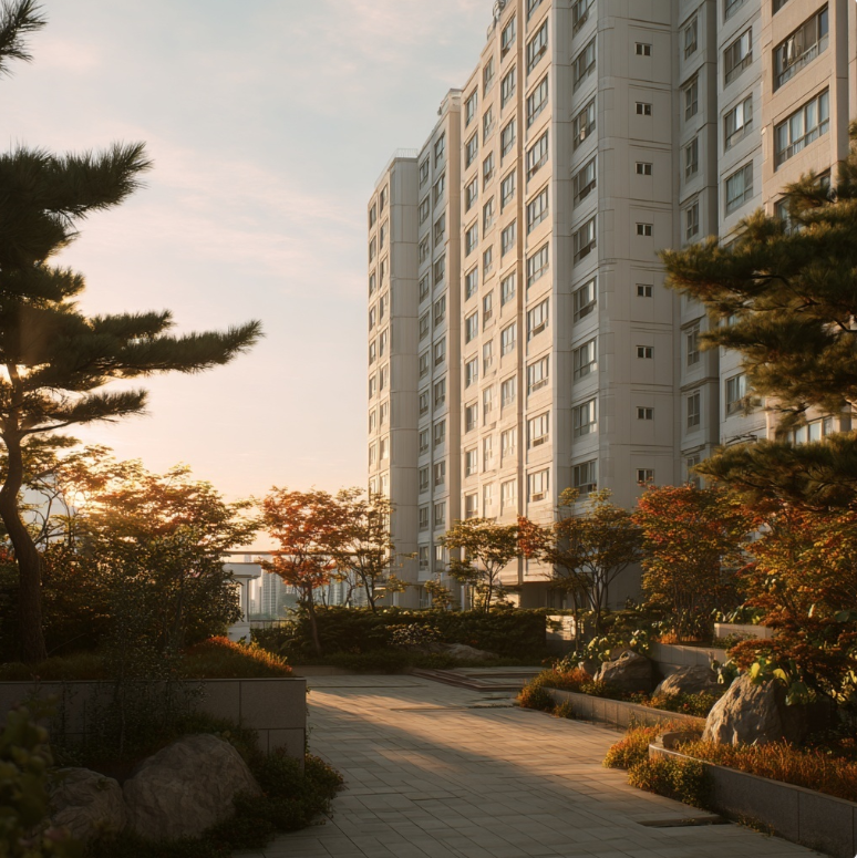 수도권 아파트 외관