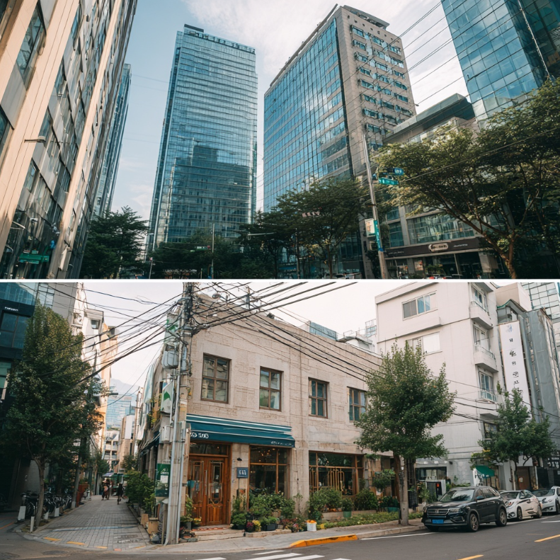 위치별 오피스 비교