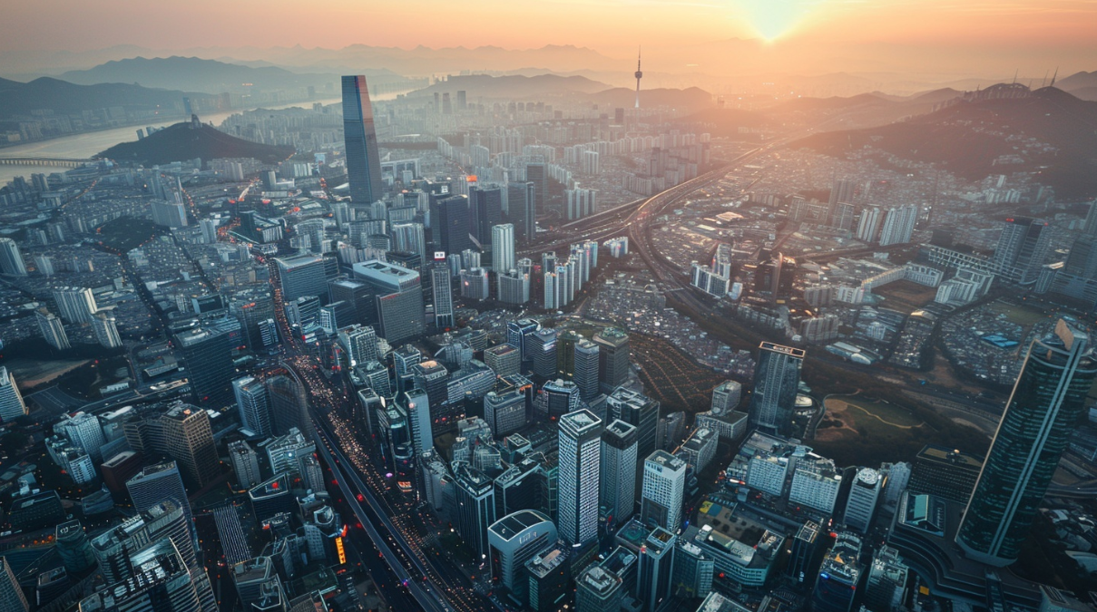 강남 전체 조망