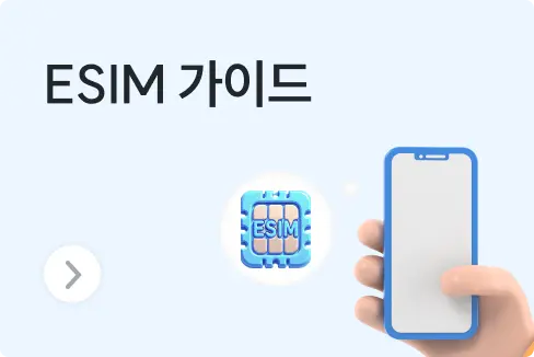 ESIM 지원 단말기 접수 진행 가이드라인