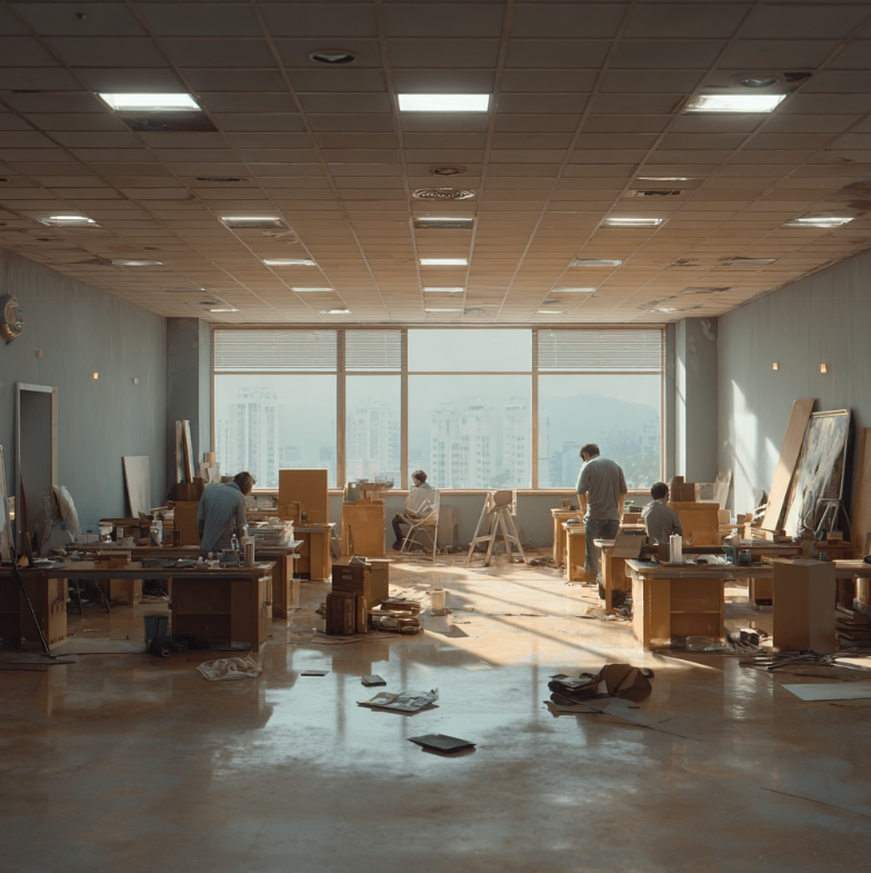 인테리어 인수 현장