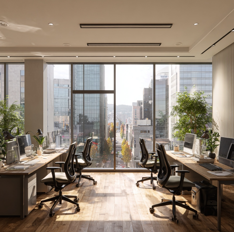 종로 사무실 내부