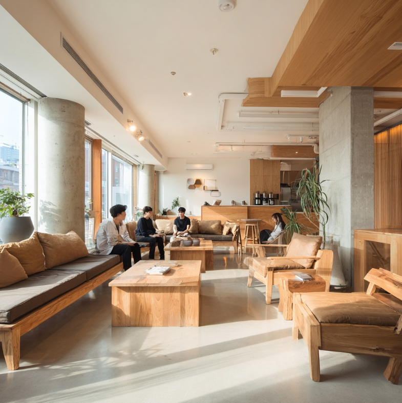 코리빙하우스 공용라운지