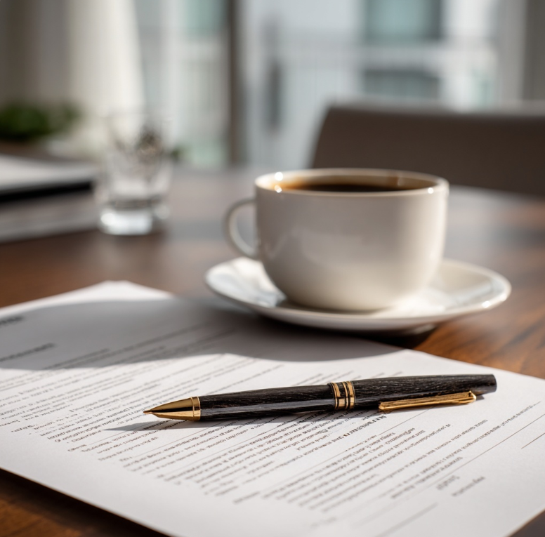 등기부등본 및 계약서 서류