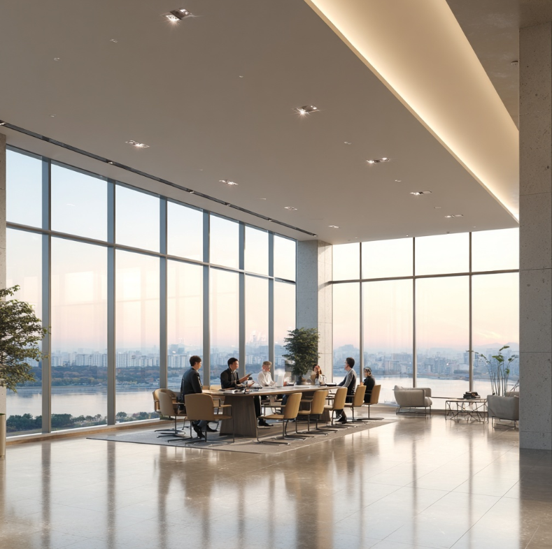 여의도 사무실 내부